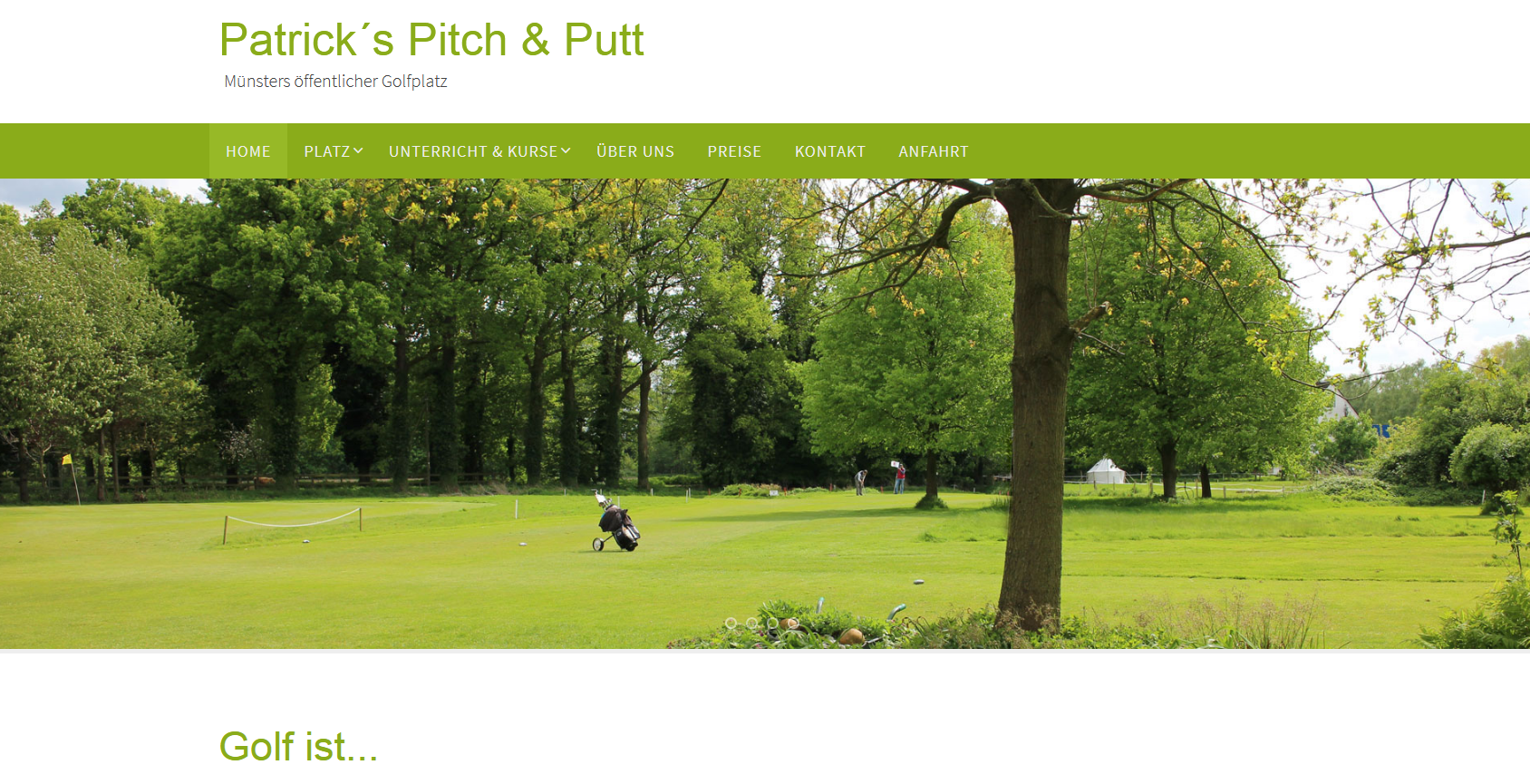 Golfplatz Pitch & Putt